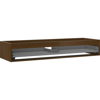 Korpus umyvadlové skříňky Mexen Box-A 140 cm, 1 zásuvka, ořech - 91AX0-1400-235-1-86