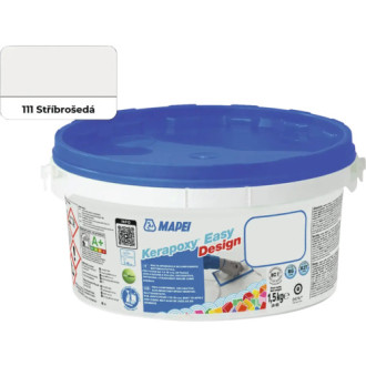Mapei KERAPOXY EASY DESIGN 111 STŘÍBROŠEDÁ 1,5kg 5KB01110