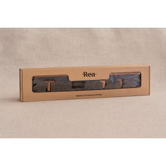Rea Sada koupelnových doplňků Rio Brush Copper 4 díly REA-05012