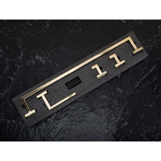 Rea Sada koupelnových doplňků Rio Gold 4 díly REA-05014