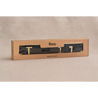 Rea Sada koupelnových doplňků Rio Gold 4 díly REA-05014