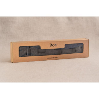 Rea Sada koupelnových doplňků Mati Black 4 díly REA-05007