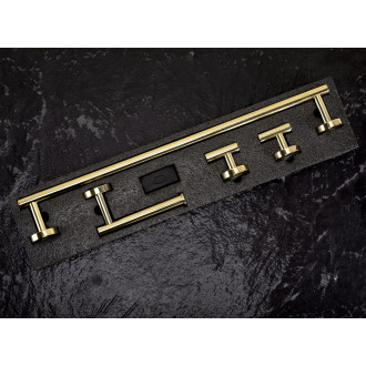 Rea Sada koupelnových doplňků  Ari Gold 4 díly REA-05000