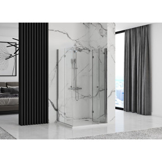 Rea Sprchový kout 900x900x1900 bez vaničky - sklo transparent Fold N2 REA-K9991