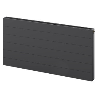 Deskový radiátor Mexen Line CVL21 300 x 1800 mm, spodní připojení, 1135 W, antracit - W621L-030-180-66