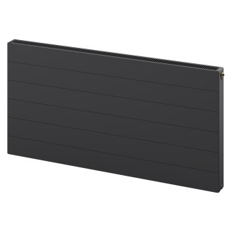 Deskový radiátor Mexen Line CCL21 300 x 2000 mm, spodní středové připojení, 1261 W, antracit - W6C21L-030-200-66