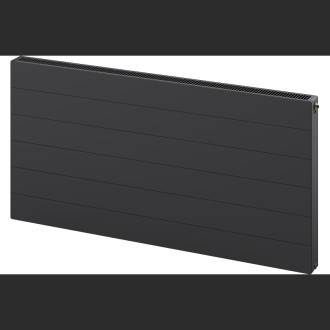 Deskový radiátor Mexen Line CCL21 400 x 700 mm, spodní středové připojení, 555 W, antracit - W6C21L-040-070-66
