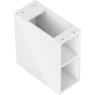 Mexen Box-A otevřená skříňka s policí 20 cm, bílý lesk - 91AX2-0200-470-0-00