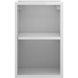 Mexen Box-A otevřená skříňka s policí 30 cm, bílý lesk - 91AX2-0300-470-0-00