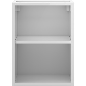 Mexen Box-A otevřená skříňka s policí 35 cm, bílý lesk - 91AX2-0350-470-0-00