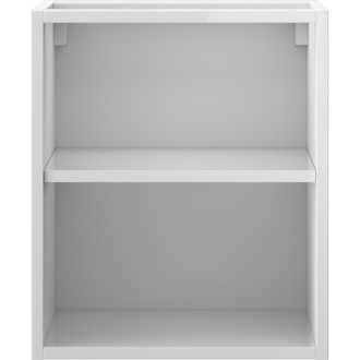 Mexen Box-A otevřená skříňka s policí 40 cm, bílý lesk - 91AX2-0400-470-0-00