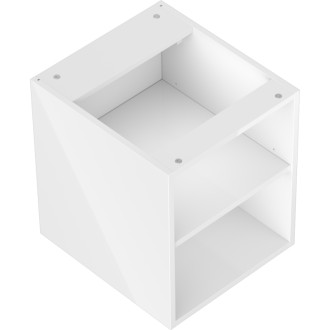 Mexen Box-A otevřená skříňka s policí 40 cm, bílý lesk - 91AX2-0400-470-0-00