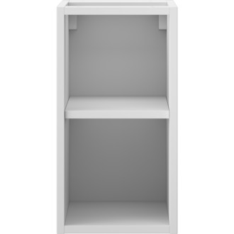 Mexen Box-A otevřená skříňka s policí 25 cm, matná bílá - 91AX2-0250-470-0-01