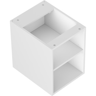 Mexen Box-A otevřená skříňka s policí 35 cm, matná bílá - 91AX2-0350-470-0-01