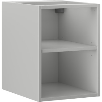 Mexen Box-A otevřená skříňka s policí 35 cm, matně šedá - 91AX2-0350-470-0-62