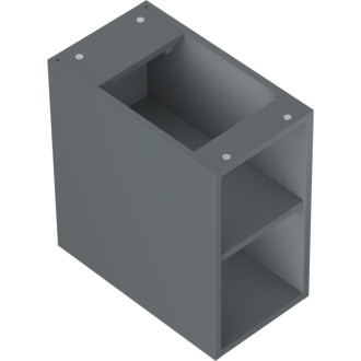 Mexen Box-A otevřená skříňka s policí 25 cm, grafit matný - 91AX2-0250-470-0-66