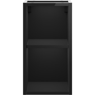 Mexen Box-A otevřená skříňka s policí 25 cm, černý lesk - 91AX2-0250-470-0-70
