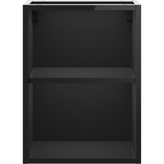 Mexen Box-A otevřená skříňka s policí 35 cm, černý lesk - 91AX2-0350-470-0-70