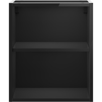 Mexen Box-A otevřená skříňka s policí 40 cm, černý lesk - 91AX2-0400-470-0-70