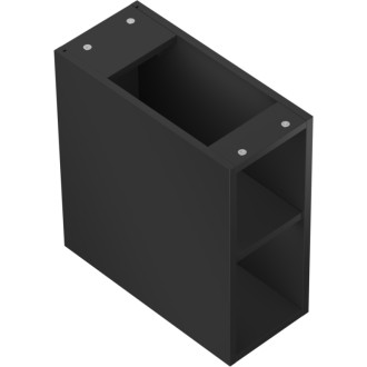 Mexen Box-A otevřená skříňka s policí 20 cm, matná černá - 91AX2-0200-470-0-71