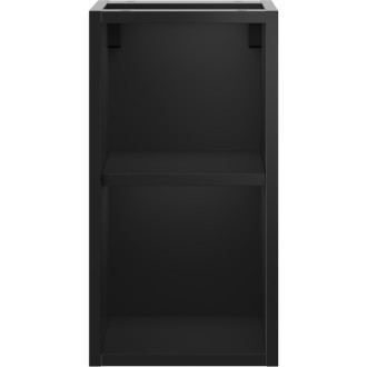 Mexen Box-A otevřená skříňka s policí 25 cm, matná černá - 91AX2-0250-470-0-71