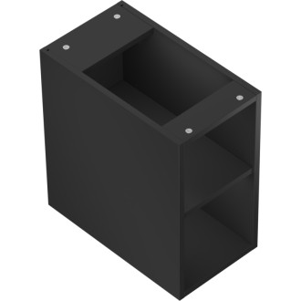 Mexen Box-A otevřená skříňka s policí 25 cm, matná černá - 91AX2-0250-470-0-71