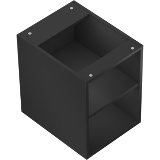 Mexen Box-A otevřená skříňka s policí 35 cm, matná černá - 91AX2-0350-470-0-71