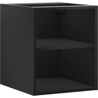 Mexen Box-A otevřená skříňka s policí 40 cm, matná černá - 91AX2-0400-470-0-71
