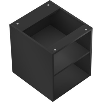 Mexen Box-A otevřená skříňka s policí 40 cm, matná černá - 91AX2-0400-470-0-71