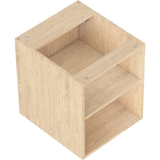 Otevřená skříňka Mexen Box-A s policí 40 cm, dub - 91AX2-0400-470-0-81