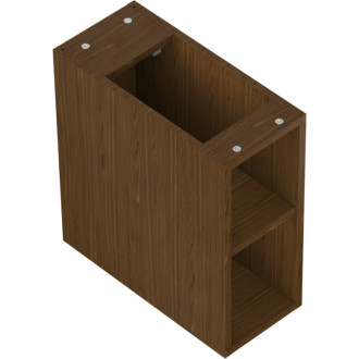 Otevřená skříňka Mexen Box-A s policí 20 cm, ořech - 91AX2-0200-470-0-86