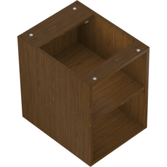 Otevřená skříňka Mexen Box-A s policí 35 cm, ořech - 91AX2-0350-470-0-86