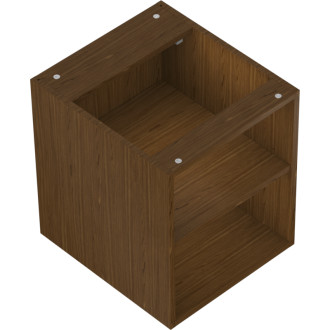 Mexen Box-A otevřená skříňka s policí 40 cm, ořech - 91AX2-0400-470-0-86