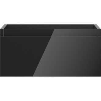 Mexen Orio koupelnová skříňka pod umyvadlo 50 cm, 1 zásuvka, lesklá černá - 91A10-05023-1-BF70