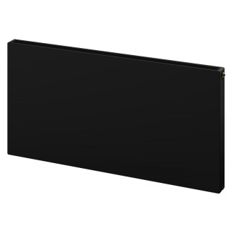 Deskový radiátor Mexen Flat CCF21 400 x 900 mm, spodní středové připojení, 714 W, černý - W6C21F-040-090-70