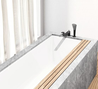 KLUDI BALANCE Vanová 3-otvorová baterie, černá mat 524478775