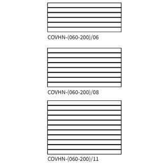 radiátor COVER H NEW 1000 x 315 mm, barva C. dle vzorníku výrobce RADCOVHN10006.