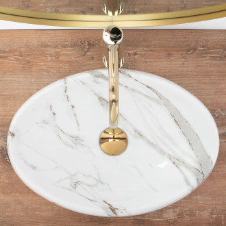 Rea Umyvadlo na desku Linda Lava REA-U8695