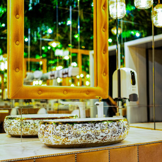 Rea Umyvadlo na desku Meryl White REA-U5054