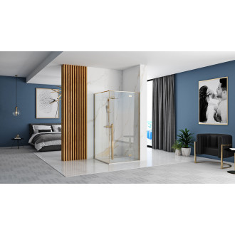 Rea Sprchový kout Fargo L.Gold 80x100 REA-K4907