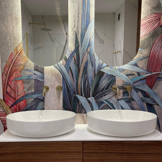 Rea Umyvadlo na desku Queen White REA-U1223