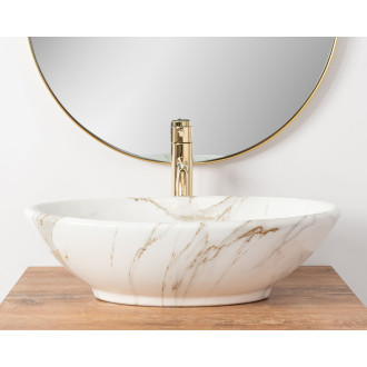 Rea Umyvadlo na desku Pamela Shiny Aiax REA-U9685