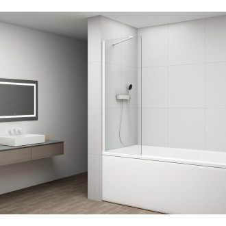 Vanová zástěna Polysan Fisa, pouze sklo, 150x80 cm FS1082