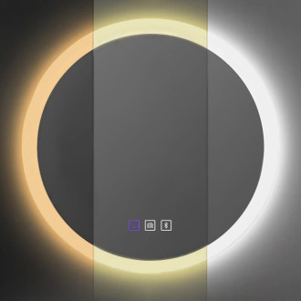 Zrcadlo LED BLUETOOTH FFJ 80cm