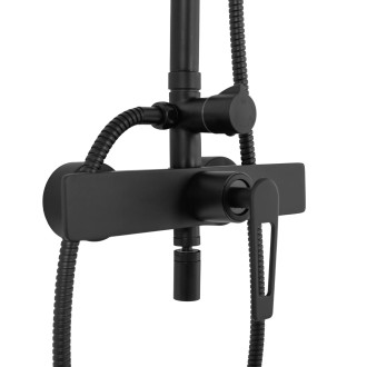 Rea Aldi Sprchový set, černá matná REA-P8800