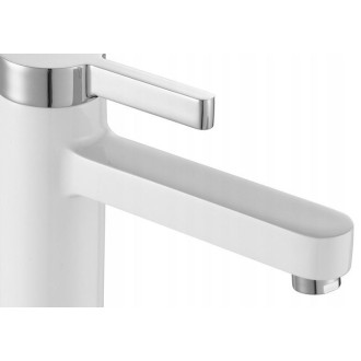 Rea POLO umyvadlová baterie vysoká, chrom-bílá REA-B9942