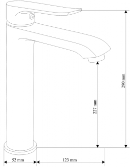 Vanová souprava Mexen Pecos DS62, chrom - 72713DS62-00