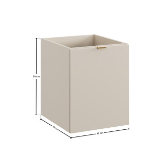 Szafka pod blat 40cm z koszem na pranie