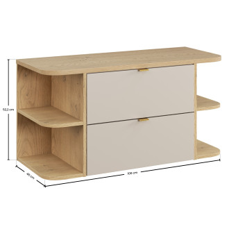 Comad SET-DC B CREMONA 100CM LRSM Koupelnová sestava 100 cm s deskou