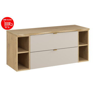 Comad SET-DC B NAT CREMONA 120CM Koupelnová sestava 120 cm s deskou
